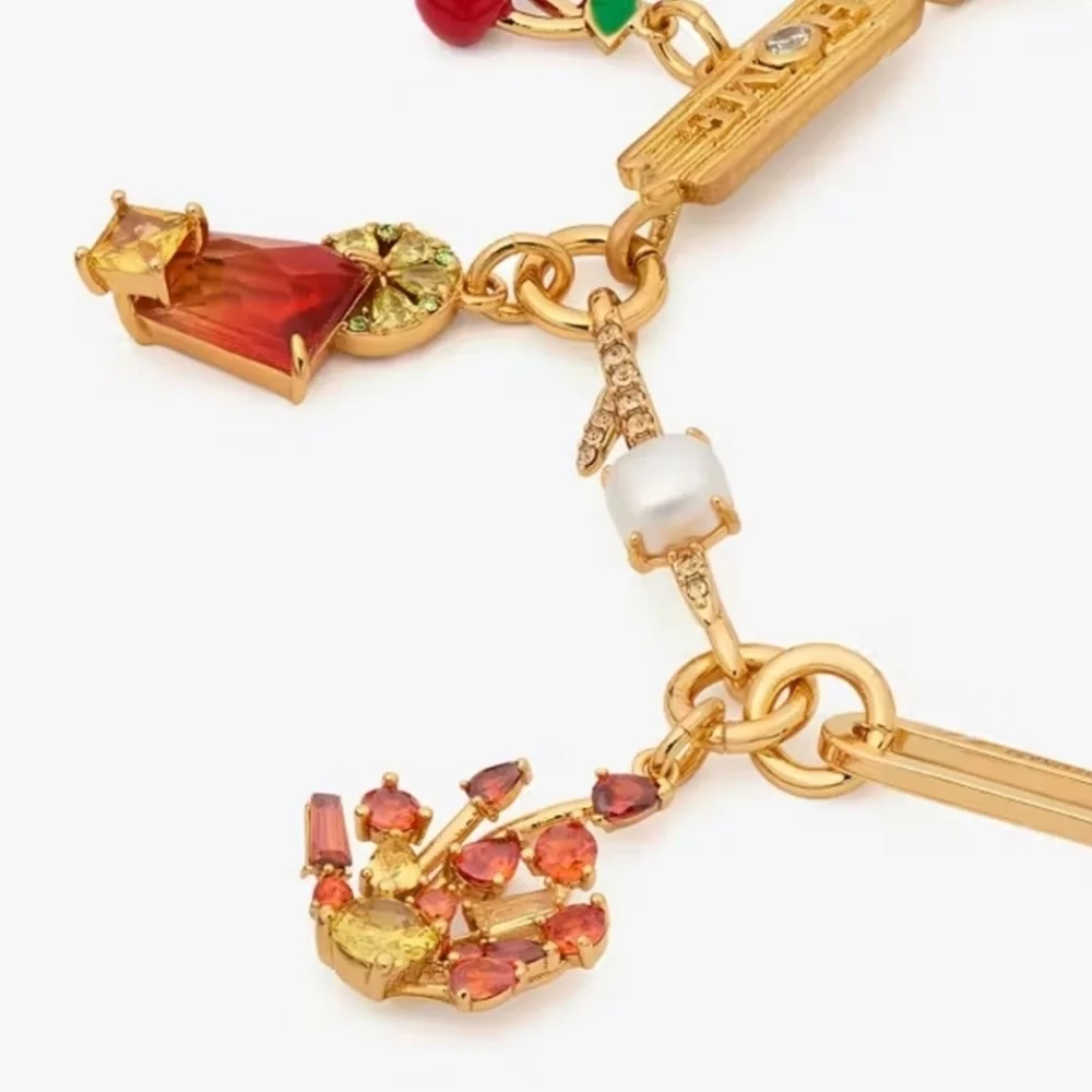 💛🔹️Kate Spade🔹️ Sweet Treasures Charm Bracelet - Picture 4 of 7